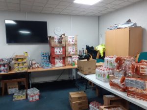 Food parcels for Ara supported housing clients